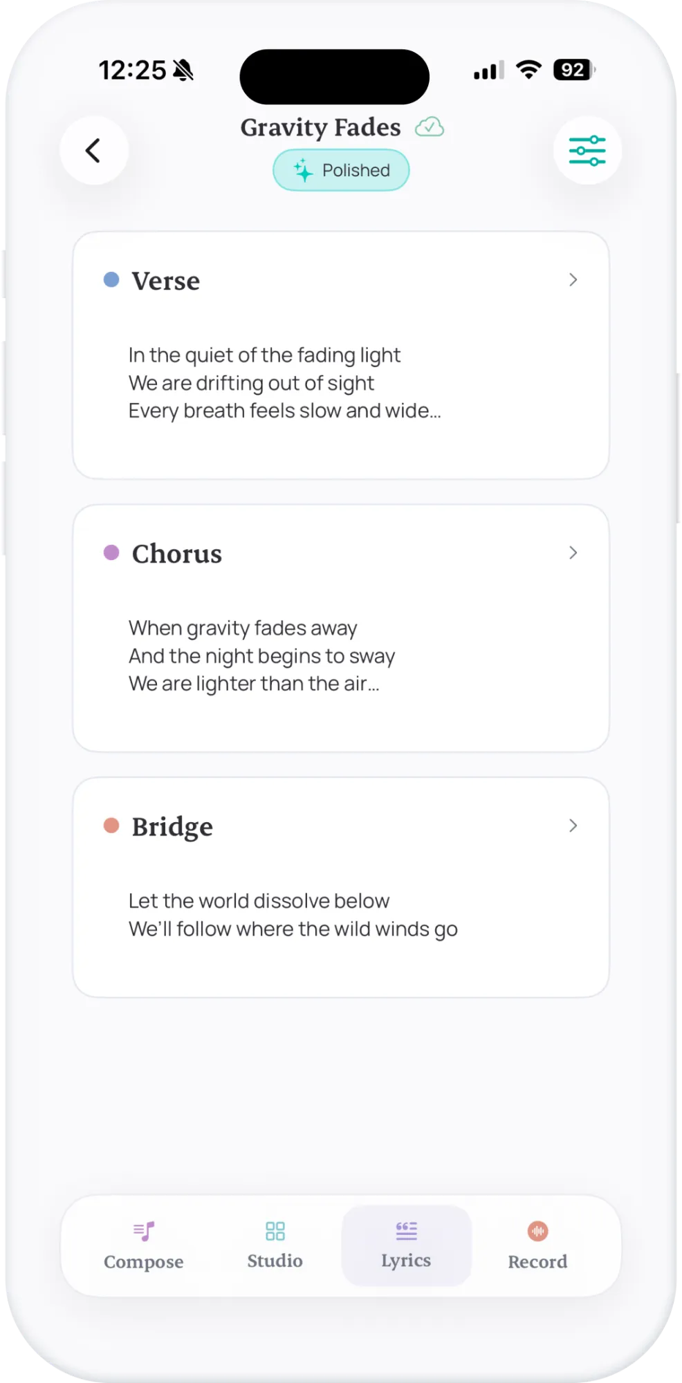 Lyrics in Context Preview